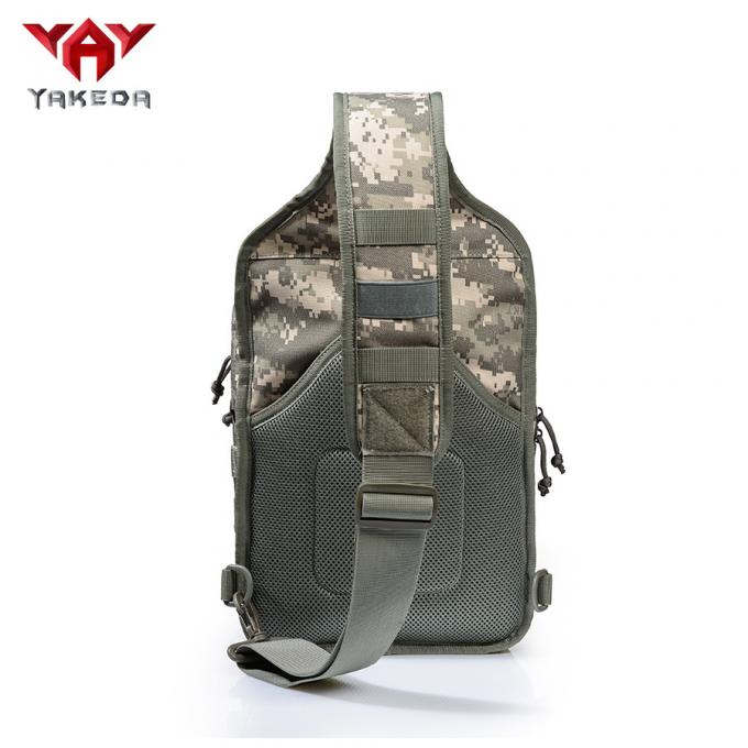 Outdoor Small Tactical Sling Pack for Handgun With Multiple Zippered Pockets