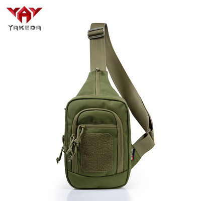 Çin Tan / Green High-density 1000d Nylon Tactical Gun Bags with Pistol Nylon Military Gear Tedarikçi