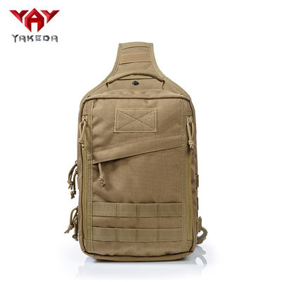 Çin Outdoor Small Tactical Sling Pack for Handgun With Multiple Zippered Pockets Tedarikçi