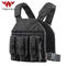 Black 1000D nylon Adjustable Tactical Gear Vest For Combat Training Tedarikçi